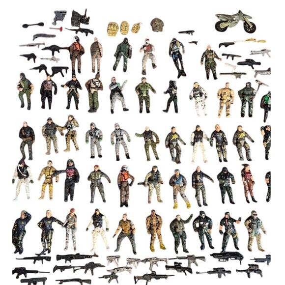 GI Joe Corps Elite Lanyard Action Figures Military and Adventure 50 plus toys - Picture 1 of 13